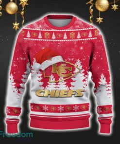 Kansas City Chiefs Car For Fans 3D Sweater Ugly Christmas Santa Hat Tree Gift For Men Women