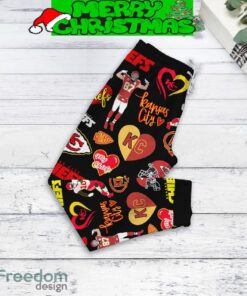 Kansas City Chiefs Kind Of Girl Fleece Pajamas Set Gift Family - Kansas City Chiefs Kind Of Girl Fleece Pajamas Set-2
