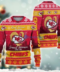 Kansas City Chiefs Logo Ugly Christmas Sweater For Fans Men And Women Christmas Gift Ideas Product Photo 2