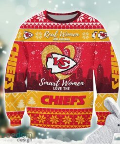 Kansas City Chiefs Logo Ugly Christmas Sweater For Fans Men And Women Christmas Gift Ideas Product Photo 1