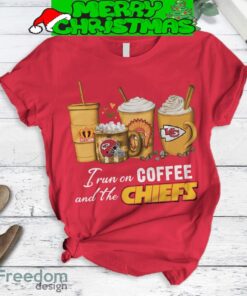Kansas City Chiefs Run On Coffee Fan Fleece Pajamas Set Red Full Print Christmas For Women image Kansas City Chiefs Run On Coffee Fan Fleece Pajamas Set Red Full Print Christmas For Women - Kansas City Chiefs Run On Coffee Fan Fleece Pajamas Set Red-3