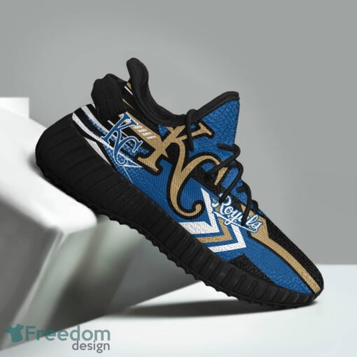 Kansas City Royals Speedsters Yeezy Running Shoes For Fans Gift Men Women - Kansas City Royals Speedsters Yeezy Boost Running Shoes_3