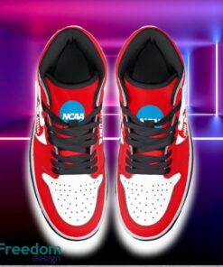 Kansas Jayhawks Air Jordan Hightop Shoes New Custom Name For Fans Gift Sneaker image Kansas Jayhawks Air Jordan Hightop Shoes New Custom Name For Fans Gift Sneaker - Kansas Jayhawks Air Jordan Hightop Shoes Photo 6