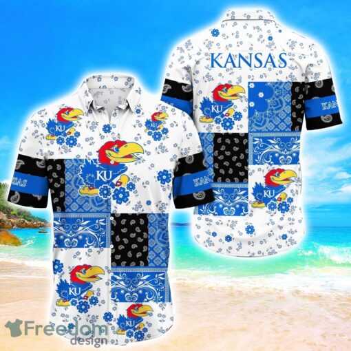 Kansas Jayhawks Hawaii For Summer Sport Team Hawaiian Shirt Product Photo 1