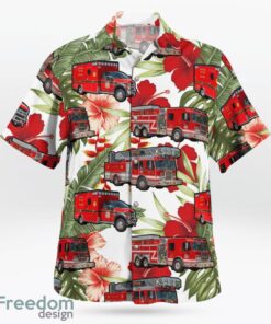 Kansas, Wellington Fire EMS Department Hawaiian Shirt Product Photo 2