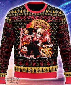 Katsuki Bakugo My Hero Academia Ugly Xmas Sweater Trending Holidays For Men Women Fans