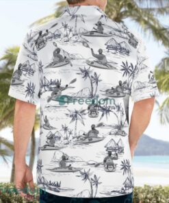 Kayaking White Hawaiian Shirt Beach Shirt Summer Holiday Gift Product Photo 2