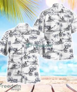 Kayaking White Hawaiian Shirt Beach Shirt Summer Holiday Gift