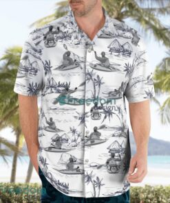 Kayaking White Hawaiian Shirt Beach Shirt Summer Holiday Gift Product Photo 4