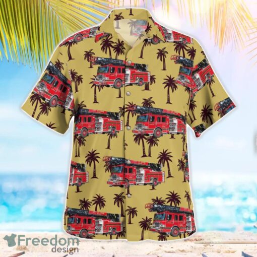 Keene Fire Department Keene, Texas Aloha Hawaiian Shirt Beach Gift Shirt Product Photo 3