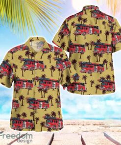 Keene Fire Department Keene, Texas Aloha Hawaiian Shirt Beach Gift Shirt