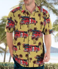 Keene Fire Department Keene, Texas Aloha Hawaiian Shirt Beach Gift Shirt Product Photo 4