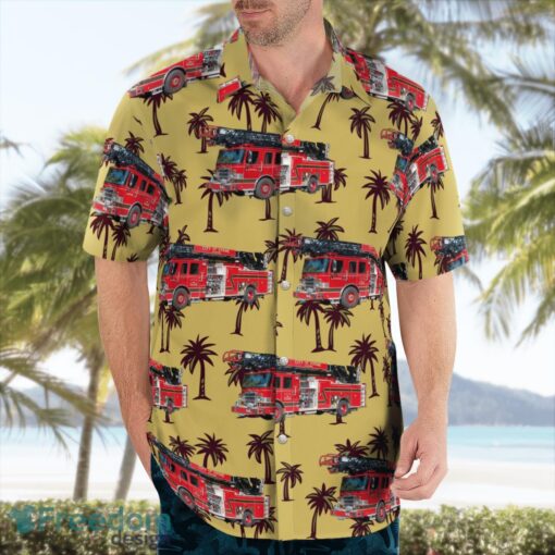 Keene Fire Department Keene, Texas Aloha Hawaiian Shirt Beach Gift Shirt Product Photo 4