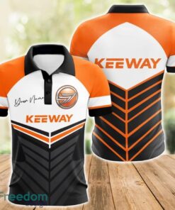 Keeway 3D Polo Shirt For Car Lover Golf Fans Gift Polo Shirt Custom Name