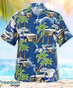 Kentucky Shelby County EMS Aloha Hawaiian Shirt Product Photo 2