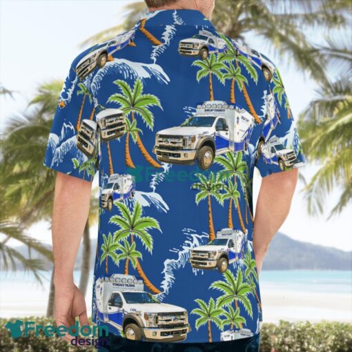 Kentucky Shelby County EMS Aloha Hawaiian Shirt Product Photo 3