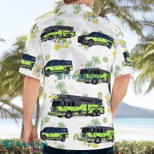 Kentucky, Shepherdsville Fire Department 3D Hawaiian Shirt Product Photo 1