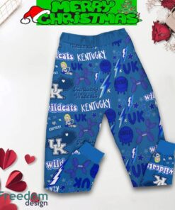 Kentucky Wildcats My Valentine Fleece Pajamas Set Gift Family - Kentucky Wildcats My Valentine Fleece Pajamas Set-3