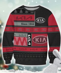 Kia Logo Ugly Christmas Sweater For Fans Men And Women Christmas Gift Ideas Product Photo 2