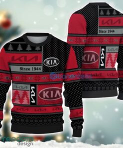 Kia Logo Ugly Christmas Sweater For Fans Men And Women Christmas Gift Ideas