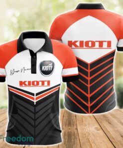 Kioti 3D Polo Shirt For Car Lover Golf Fans Gift Polo Shirt Custom Name