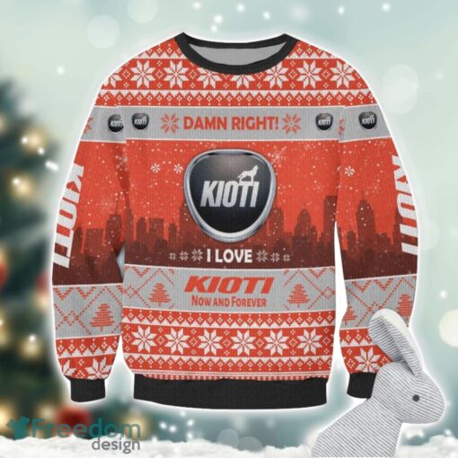 Kioti Damn Right I Lover Kioti Now And Forever 3D Ugly Christmas Sweater Christmas Gift Product Photo 2