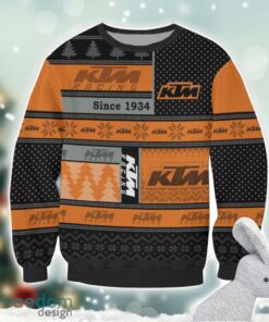 KTM Logo Ugly Christmas Sweater For Fans Men And Women Christmas Gift Ideas Product Photo 2