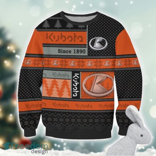 Kubota Logo Ugly Christmas Sweater For Fans Men And Women Christmas Gift Ideas Product Photo 2