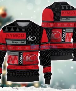 Kymco Logo Ugly Christmas Sweater For Fans Men And Women Christmas Gift Ideas