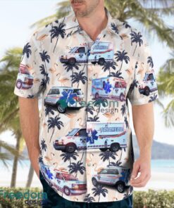 La Ronge Emergency Medical Services 3D Summer Aloha Hawaiian Shirt Product Photo 4