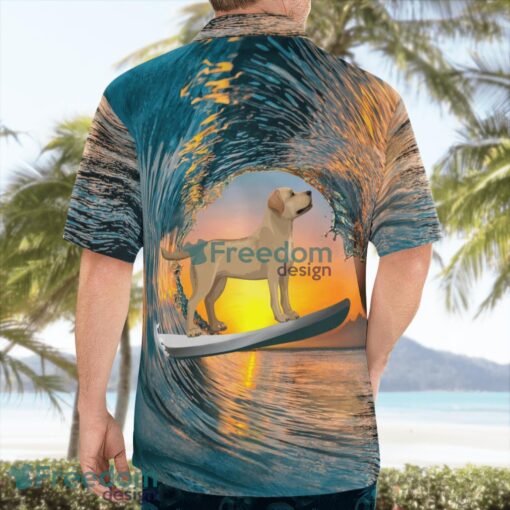 Labrador Retriever Surfing Beach Hawaiian Shirt Beach Shirt Summer Holiday Gift Amazing Gift Product Photo 2