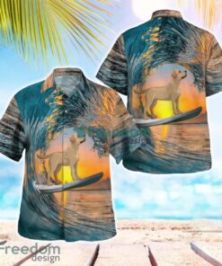 Labrador Retriever Surfing Beach Hawaiian Shirt Beach Shirt Summer Holiday Gift Amazing Gift Product Photo 1