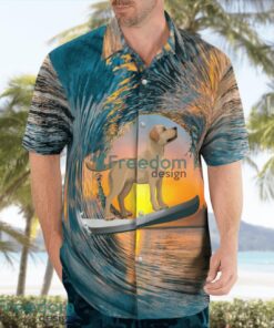 Labrador Retriever Surfing Beach Hawaiian Shirt Beach Shirt Summer Holiday Gift Amazing Gift Product Photo 4