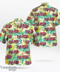 Lake County, Indiana, Hobart Fire Department Hawaiian Shirt