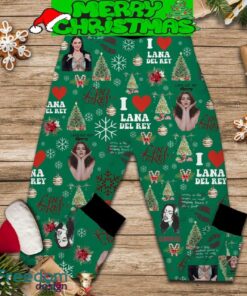 Lana Rel Rey Happy Holiday Merry Christmas Pajamas Set Christmas For Family - Lana Rel Rey Happy Holiday Merry Christmas Pajamas Set-2