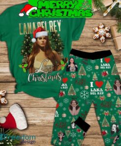 Lana Rel Rey Happy Holiday Merry Christmas Pajamas Set Christmas For Family - Lana Rel Rey Happy Holiday Merry Christmas Pajamas Set-1