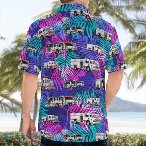 Lancaster County, Pennsylvania, Lancaster Township Fire Department Hawaiian Shirt Product Photo 2