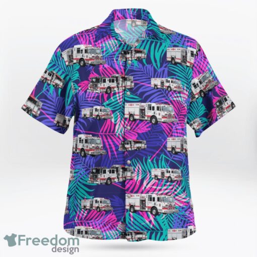 Lancaster County, Pennsylvania, Lancaster Township Fire Department Hawaiian Shirt Product Photo 3