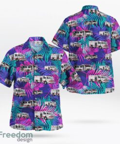 Lancaster County, Pennsylvania, Lancaster Township Fire Department Hawaiian Shirt Product Photo 1