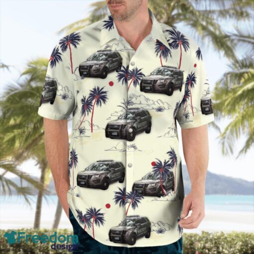 Lancaster, Pennsylvania, Lancaster County Sheriff Office Beach Hawaiian Shirt Product Photo 4