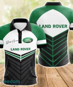 Land-Rover 3D Polo Shirt For Car Lover Golf Fans Gift Polo Shirt Custom Name