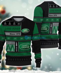 Land Rover Logo Ugly Christmas Sweater For Fans Men And Women Christmas Gift Ideas