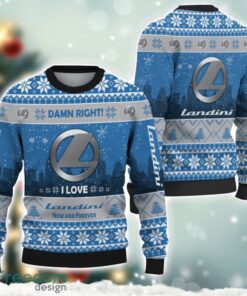 Landini Damn Right I Lover Landini Now And Forever 3D Ugly Christmas Sweater Christmas Gift Product Photo 1