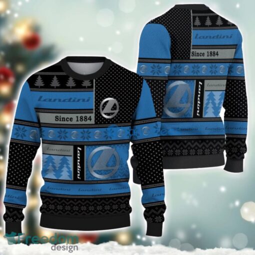 Landini Logo Ugly Christmas Sweater For Fans Men And Women Christmas Gift Ideas Product Photo 1