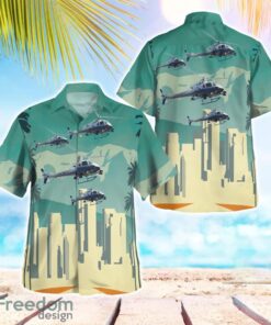 LAPD Air Support Division American Eurocopter AS350 B2 A-Star Helicopter Aloha Hawaiian Shirt Beach Gift Shirt