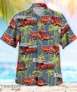 Las Vegas Fire & Rescue Las Vegas, Nevada Summer Hawaiian Shirt Product Photo 3