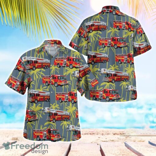 Las Vegas Fire & Rescue Las Vegas, Nevada Summer Hawaiian Shirt Product Photo 1