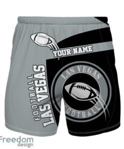 Las Vegas Football Team Hawaiian Shirt And Shorts 3D Printed Team Gift Product Photo 2