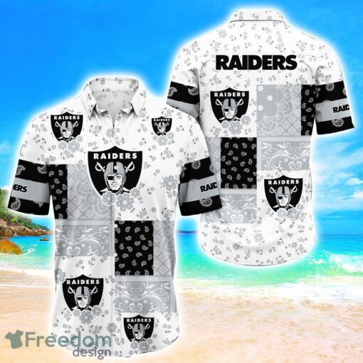 Las Vegas Raiders Hawaii For Summer Sport Team Hawaiian Shirt Product Photo 1