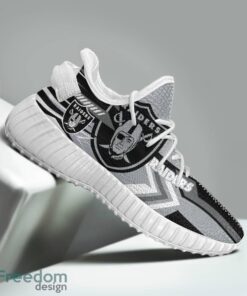 Las Vegas Raiders Speedsters Yeezy Running Shoes For Fans Gift Men Women - Las Vegas Raiders Speedsters Yeezy Boost Running Shoes_7